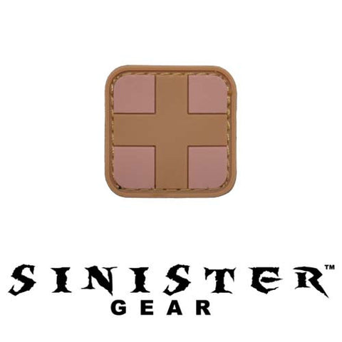 Sinister Gear "Medic Square" PVC Patch - Arid