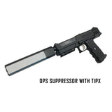 OPS Suppressor Kit For Tippmann Tipx Pistol (With 15" Lion Claw A5 Barrel)