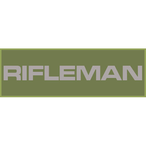 Rifleman Patch Small (Olive Drab)