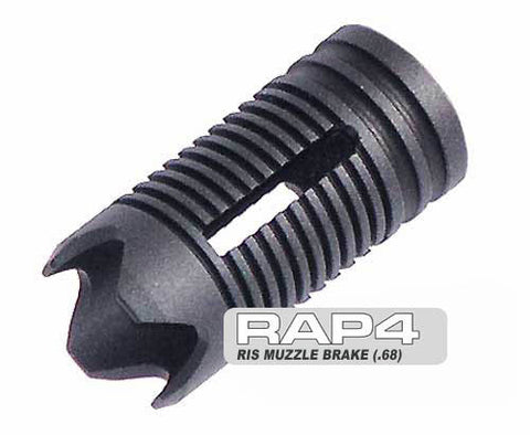 Airsoft RIS Muzzle Brake  (14mm muzzle threads)