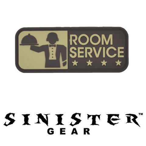 Sinister Gear "Room Service" PVC Patch - ACU