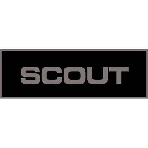 Scout Patch Large (Black)