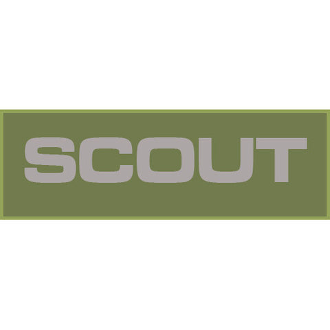 Scout Patch Small (Olive Drab)