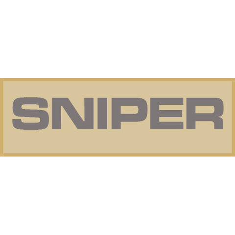 Sniper Patch Small (Tan)