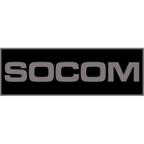 SOCOM Patch Large (Black)