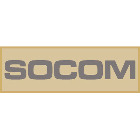 SOCOM Patch Small (Tan)