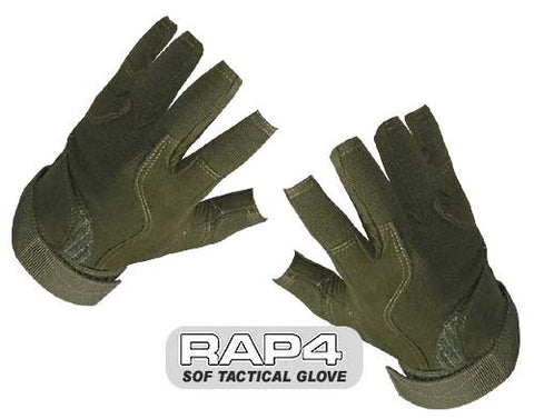 OLIVE DRAB SOF Tactical Glove (Open Finger)