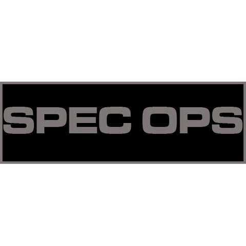 Spec Ops Patch Small (Black)