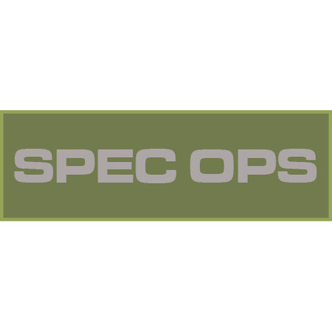 Spec Ops Patch Small (Olive Drab)