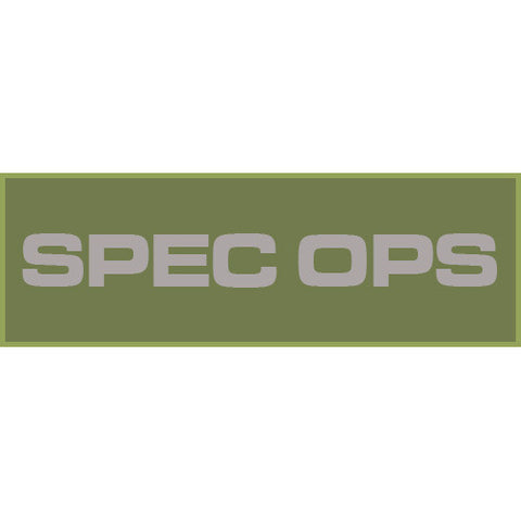 Spec Ops Patch Large (Olive Drab)