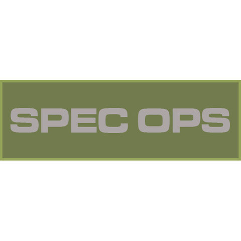 Spec Ops Patch Large (Olive Drab) – MCS
