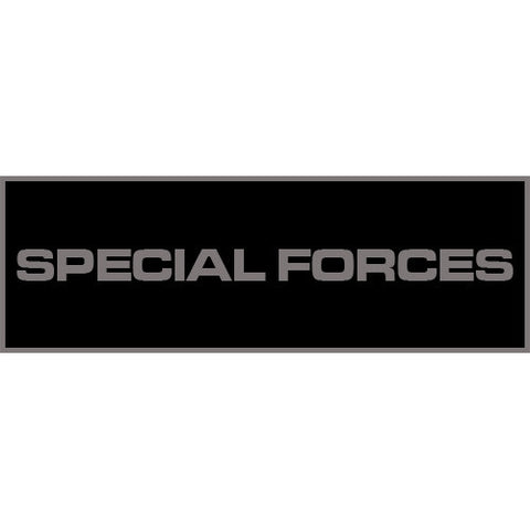 Special Forces Patch Small (Black)