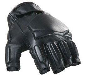 Tactical Leather Gloves (Open Finger)