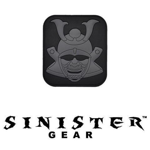 Sinister Gear "Samurai" PVC Patch - Dark