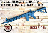 TCA  13ci Air Tank Buttstock For Sig Sauer MCX Virtus Air Rifle (Option To Add Air Tank)