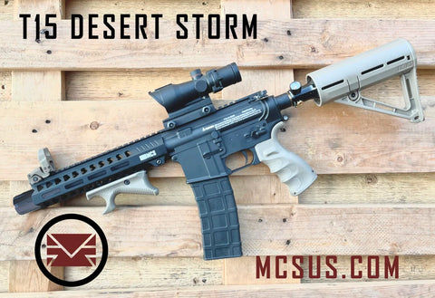 T15 Desert Storm Custom Paintball Gun