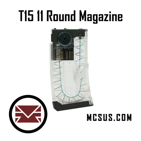 T15 Magazine 11 Rounds Clear