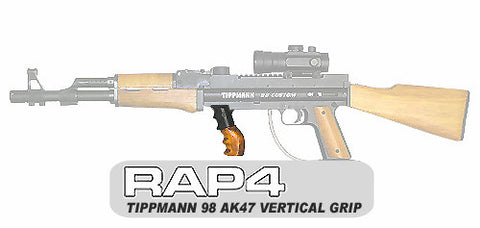 TACAMO AK47 Wood Vertical GripFor Tippmann 98