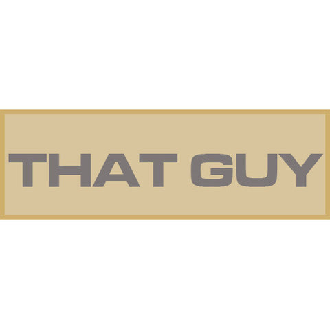 That Guy Patch Large (Tan)
