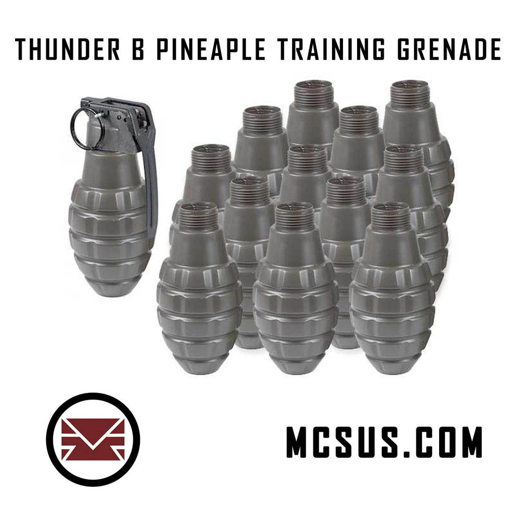 Thunder B Flash Bang Pineapple Training Grenade (12 pack) – MCS