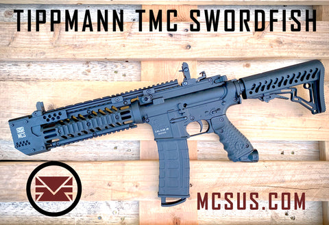 Custom Tippmann TMC Swordfish Paintball Gun (.68 Cal)