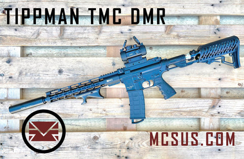 Custom Tippmann TMC DMR Sniper Paintball Gun (.68 Cal)