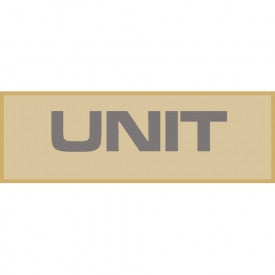 Unit Patch Large (Tan)