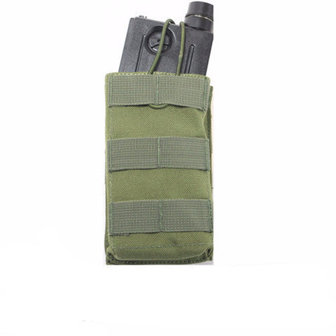 OLIVE DRAB MOLLE Single M4 DMAG & Helix Magazine Pouch