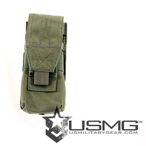 OLIVE DRAB MOLLE  Single Universal Magazine Pouch