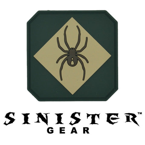 Sinister Gear "Widow" PVC Patch - Forest