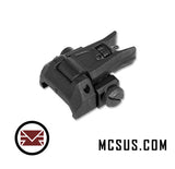 Alpha Low Profile Tactical Flip Up Sights (Front)