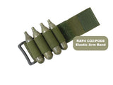CO2 / PODS Elastic Arm Band (Olive Drab)