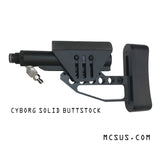 Cyborg Solid Buttstock With Solid Air Adapter (Universal)