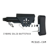 Cyborg Solid Buttstock With Solid Air Adapter (Universal)