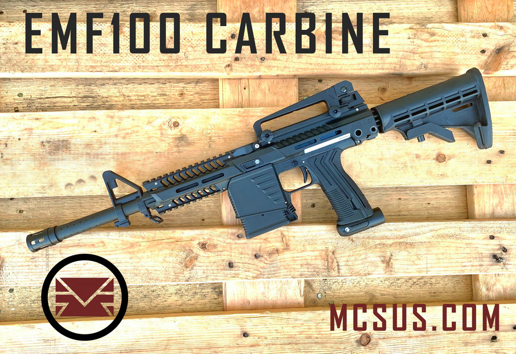 Emf100 Custom MG100 EMF100 M4 Carbine Custom Paintball Gun – MCS