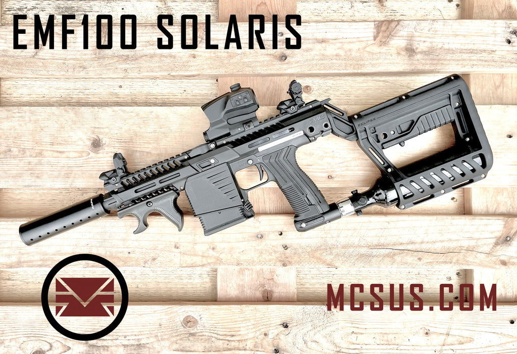 Emf100 Custom MG100 EMF100 Solaris Custom Custom Paintball Gun – MCS