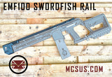 EMF100 MG100 And Tacamo Vortex Swordfish Rail System