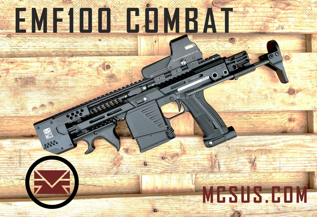 EMF100 MG100 Paintball Gun Custom PDW Buttstock – MCS