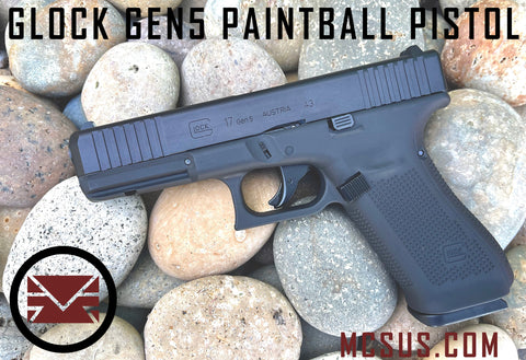 Glock G17 Gen 5 Paintball Gun Marker - Paintball Pistol - T4E Guns