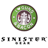 Sinister Gear "Guns & Bacon" PVC Patch