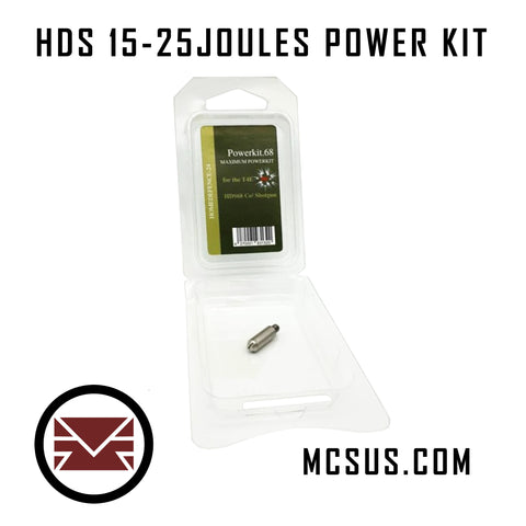 HDS 68 TS Shotgun 15 to 25 Joules Power Kit