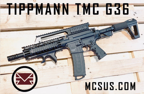 Custom Tippmann TMC G36 Paintball Gun (.68 Cal)