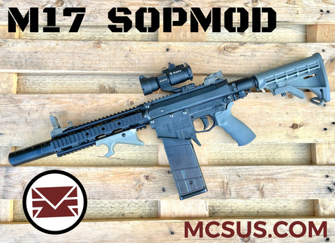 Custom Milsig Valken M17 SOPMOD Paintball Gun Package (Semi/Auto)