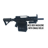 mcs box magazine with 468 paintball gun.
