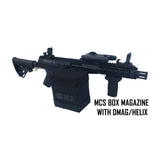 MCS Gen2  Box Drive Magazine For Tacamo Bolt/Blizzard/Hurricane/Tornado / Vortex/MKP/MKV/MK5 with Roundhead Magazine