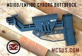 EMF100 MG100 Paintball Gun Cyborg Buttstock (Black)