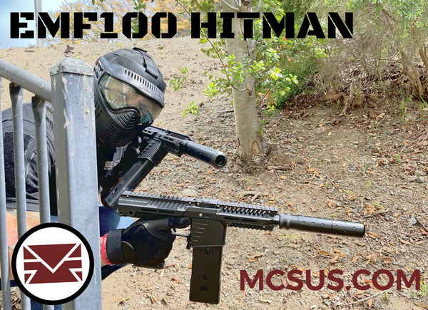 Hitman Dual MG100 EMF100 Custom Paintball Pistol – MCS