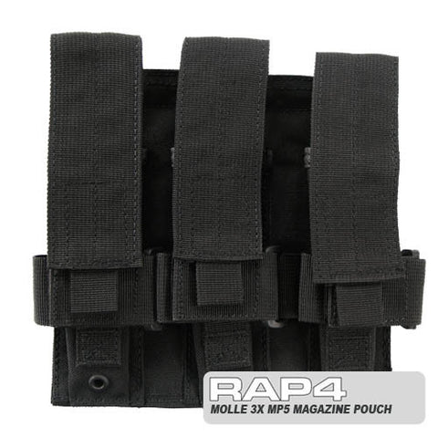 Rifle Pistol Single Bag para MP5/MP7 Molle Mag Pouch Airsoft Accesorios  (Negro) Likrtyny Para estrenar