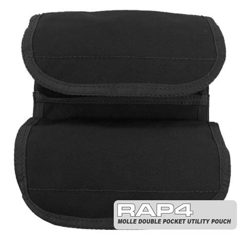 BLACK MOLLE Small Double Utility Pouch