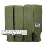 Quad Pod Pouch (Back) for Tactical Ten Vest